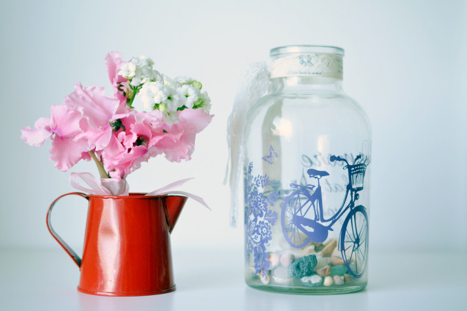 come riempire vaso vetro trasparente, riempire vaso vetro