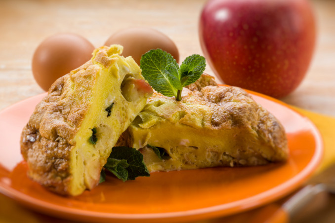 frittata dolce mele
