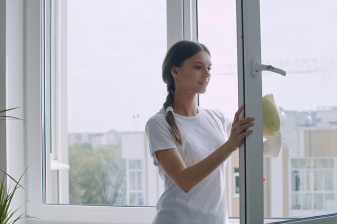 pulire vetri velocemente