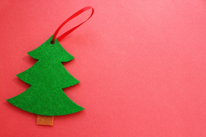 Alberelli di Natale imbottiti fai da te senza cucire