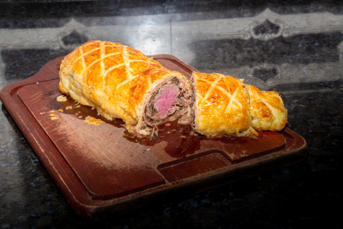 filetto di tacchino alla Wellington