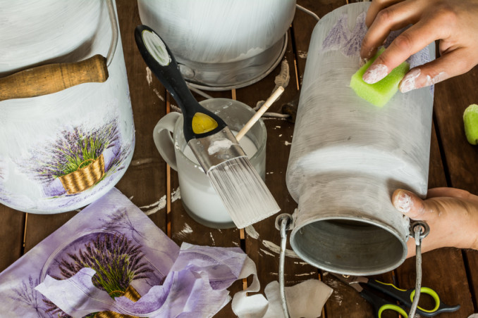 come si impara a fare decoupage, come imparare a fare decoupage