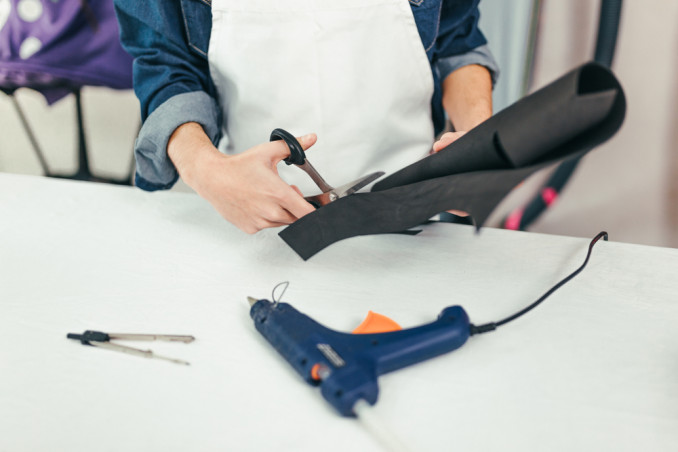 scritte gomma fai da te