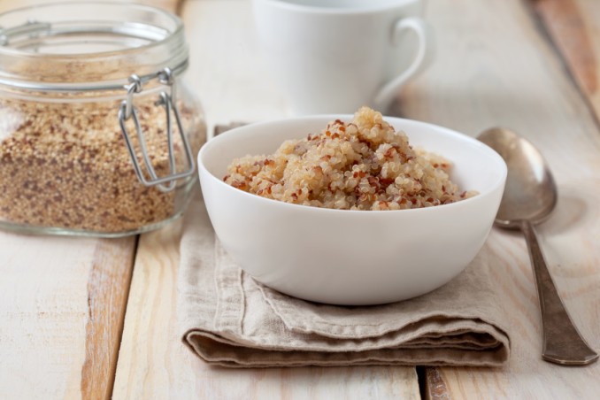 quinoa, lessata, naturale
