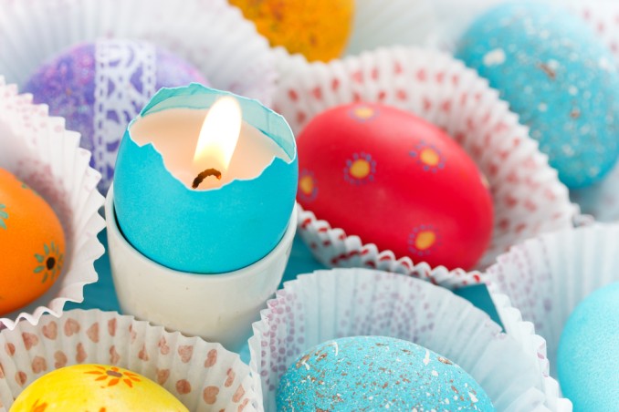 candele pasqua riciclo