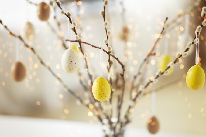 Pasqua, decorazioni, casa