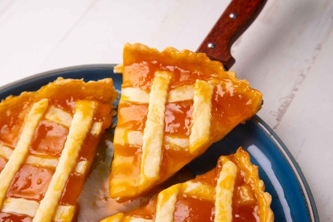 Crostata di marmellata di albicocche