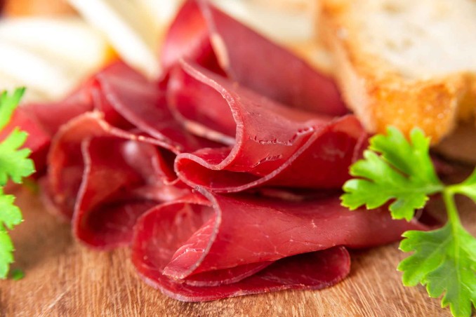Risotto con bresaola