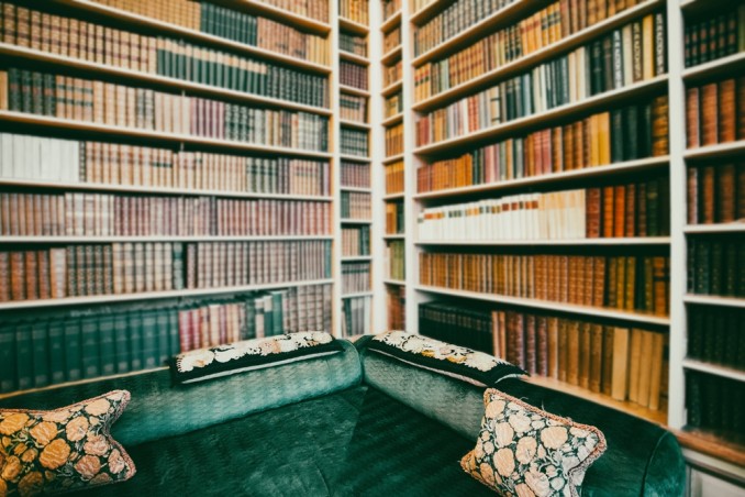 come organizzare piccola biblioteca casa, creare biblioteca casa