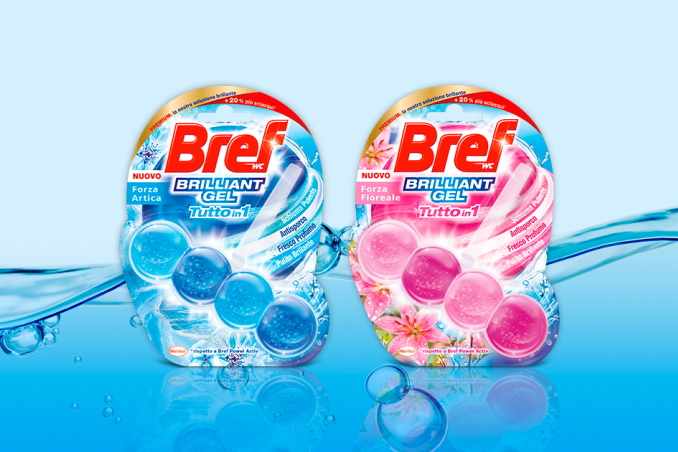 bref brilliant gel, bref brilliant gel tutto in 1, bref brilliant gel varianti
