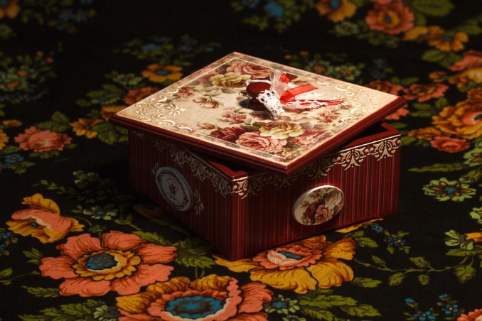 portaoggetti fai da te vintage, protaoggetti fai da te, portaoggetti vintage