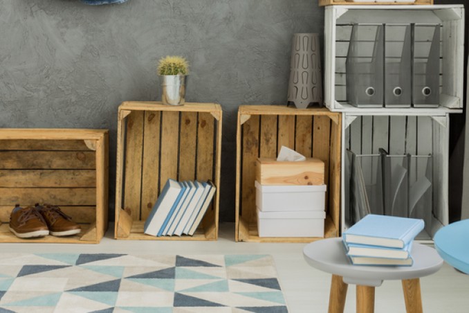 scarpiera fai da te cassette legno, scarpiera fai da te 