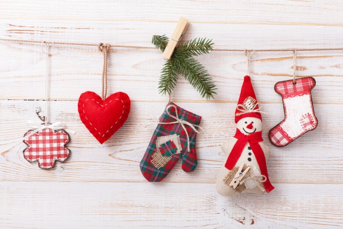 decorazioni natale fai da te stoffa, decorazioni natale fai da te
