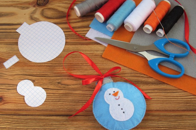 come fare sottobicchieri natale