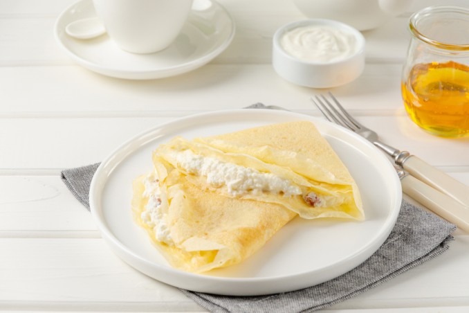 crespelle ricotta miele