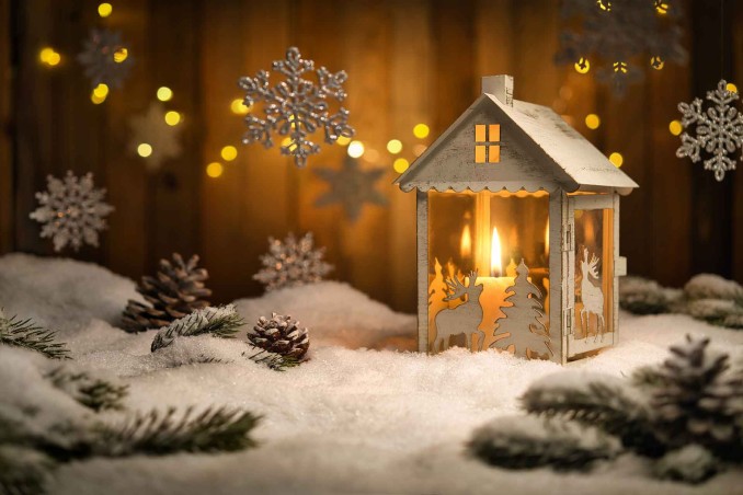 lanterna natalizia fai da te