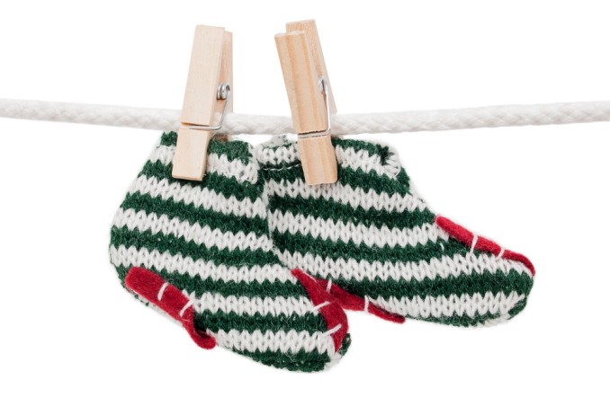 calza befana riciclo creativo, calza befana fai da te