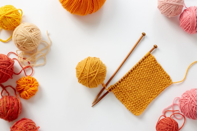 lavorare a maglia fa male, lavorare a maglia salute