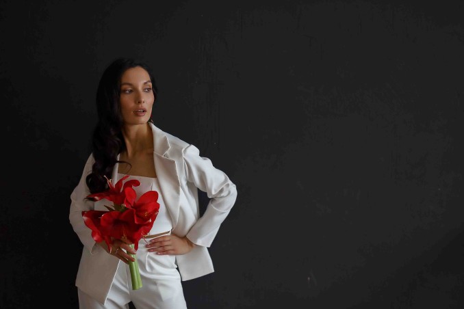 Tailleur come abito da sposa