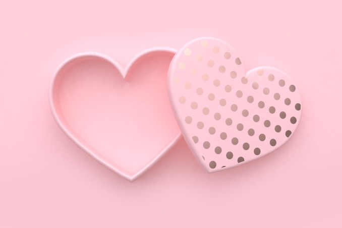 scatola cuore fai da te