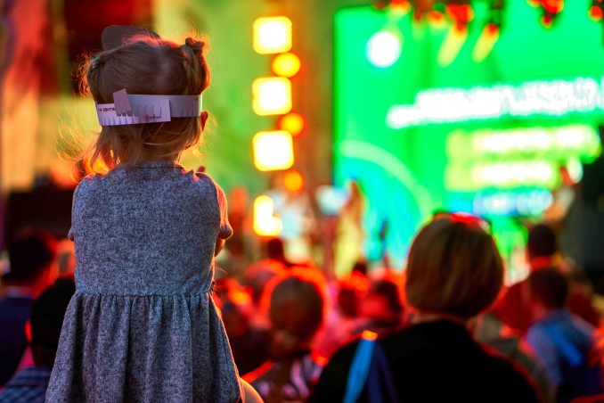 A che età portare i bambini ai concerti