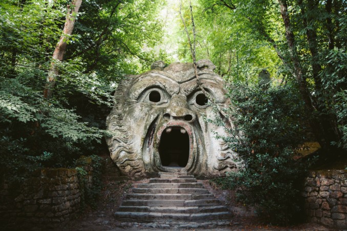 sacro bosco bomarzo    