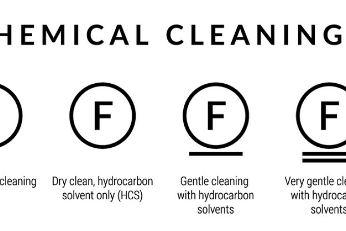 cosa significa la f sulle etichette dei vestiti, f etichette vestiti