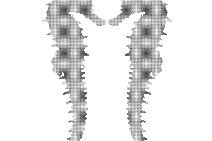 cavalucci marini punto croce, cavallucci punto croce