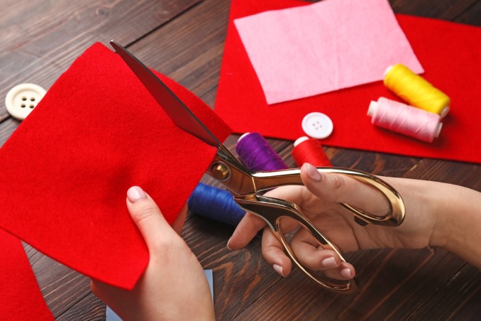 busta lettera stoffa fai da te