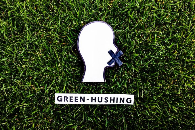 Greenhushing