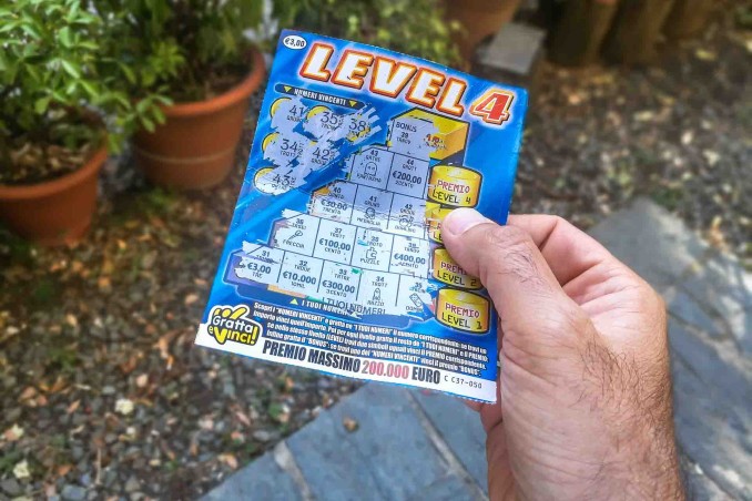 sognare un gratta e vinci