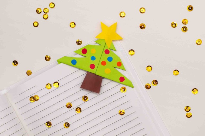 segnalibro natalizio