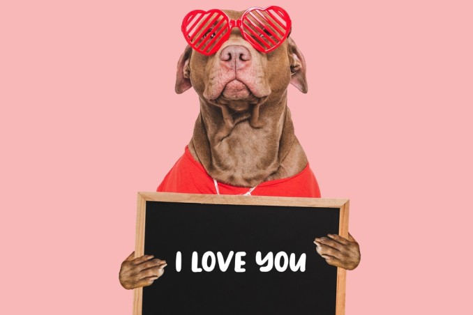 Cane a San Valentino