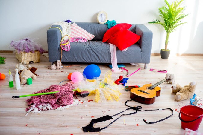 Casa in disordine