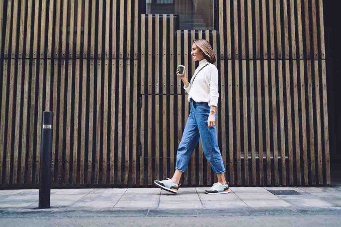 Andare a lavorare a piedi