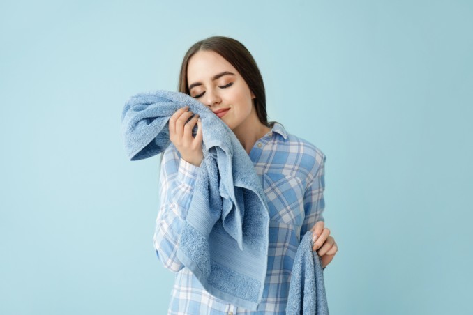 asciugamano profumato