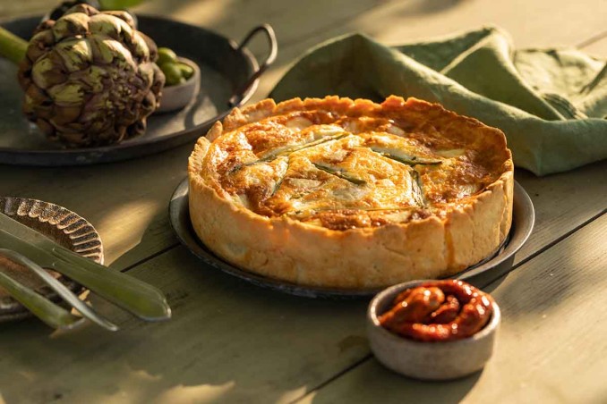 torta pasqualina ai carciofi
