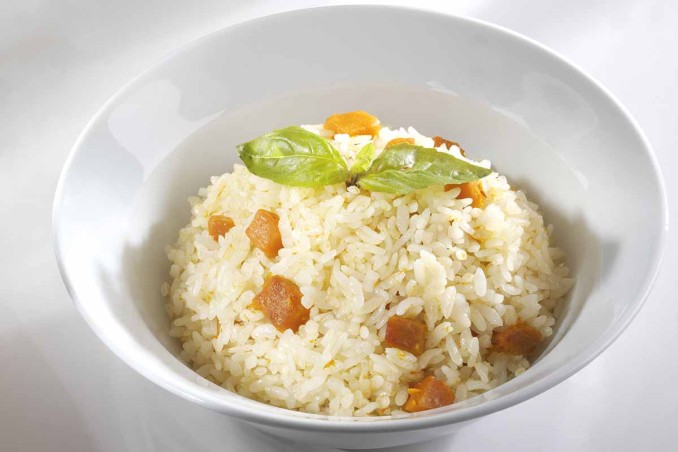 risotto alle albicocche