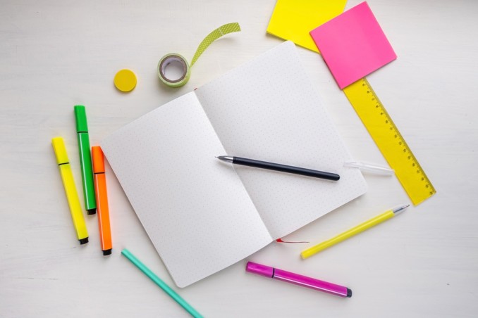 bullet journal come organizzare, bullet journal fai da te