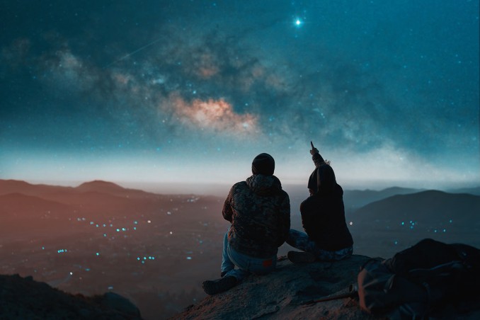 guardare le stelle