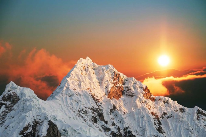 aumento di temperature in montagna