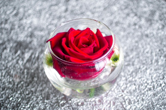 decorazioni di san valentino con fiori, decorazioni di san valentino