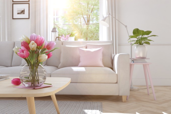 arredare casa primavera, casa primavera idee