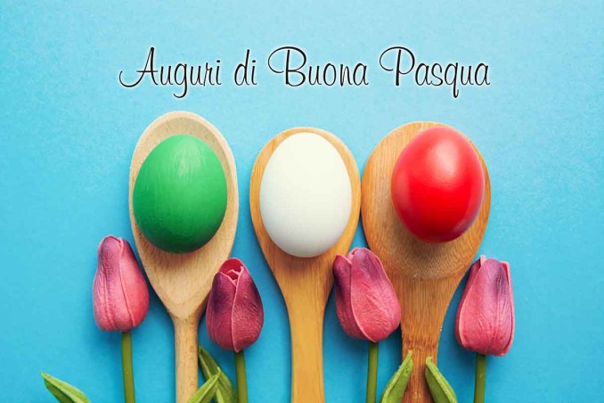 biglietto di auguri di Pasqua