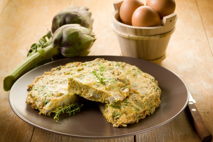 Frittata di carciofi